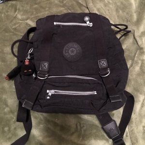KIPLING BACKPACK BLACK SMALL/MEDIUM